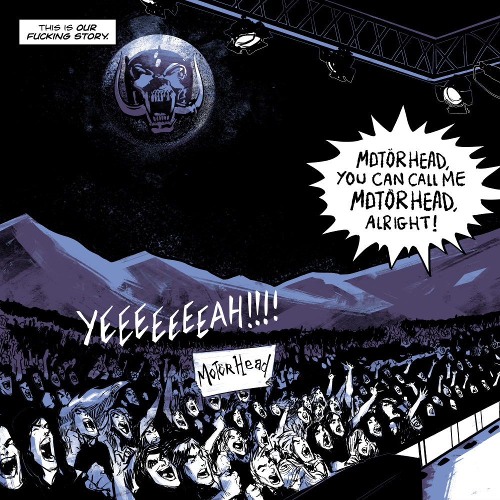 Motörhead: The Rise of the Loudest Band in the World: The Authorized Graphic Novel (Hardcover)