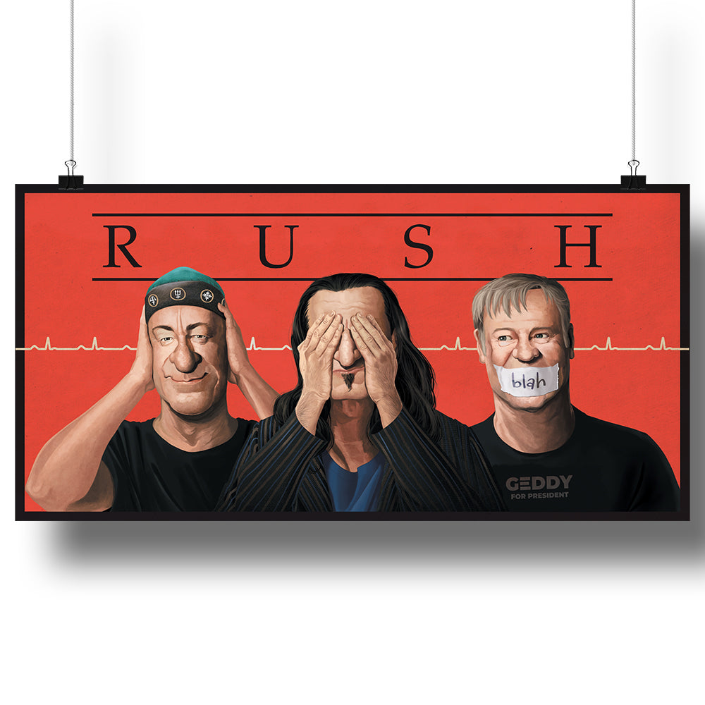 Rush See No Evil Print (Limited to 50)