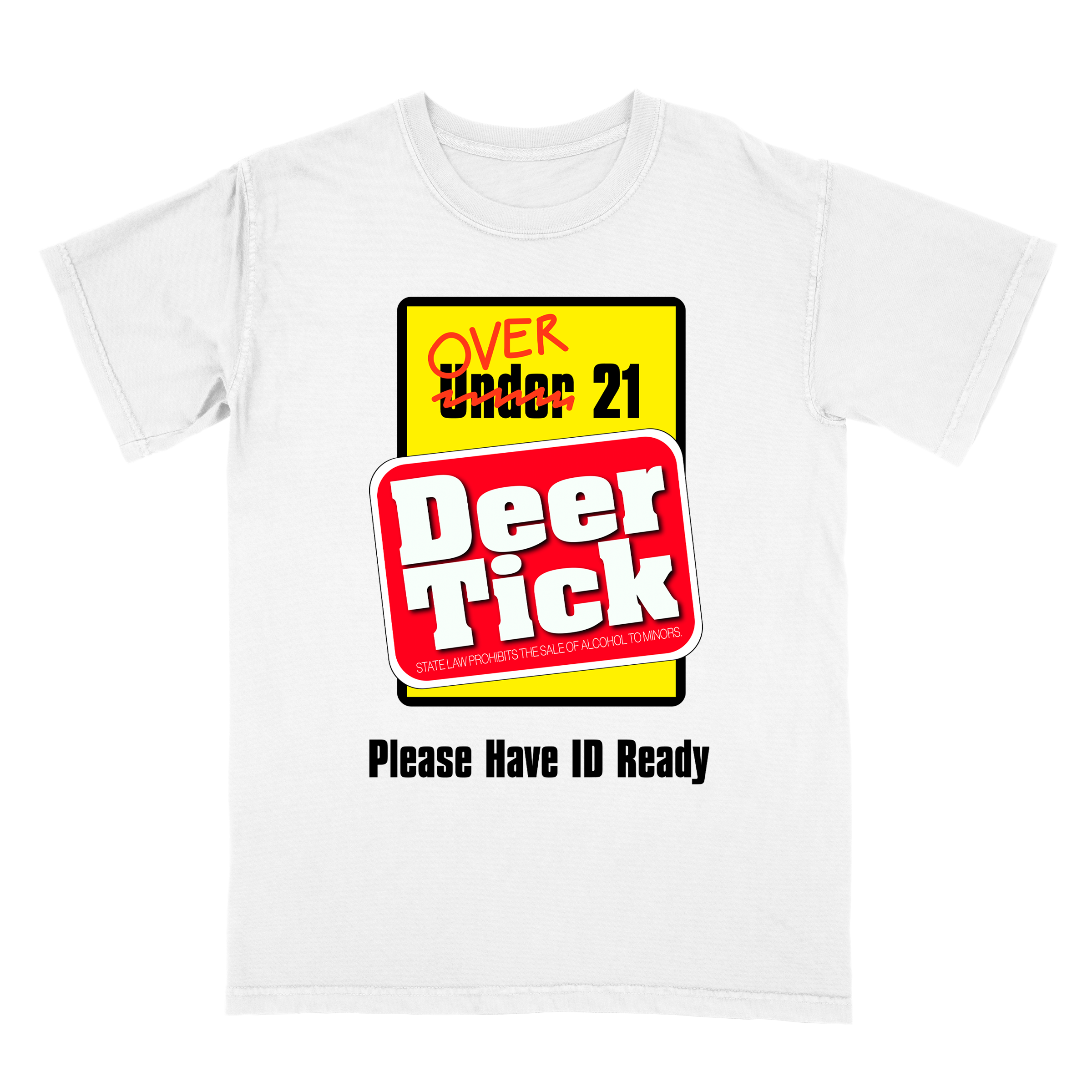 21st Birthday White T-Shirt