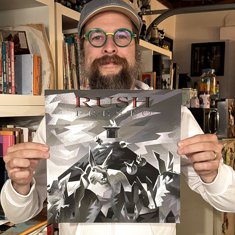 RUSH: Presto Cubist Print (LIMITED TO 20)