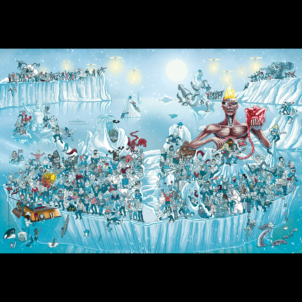 Iron Maiden: Where is Eddie? (Paperback) - Official Iron Maiden Merch