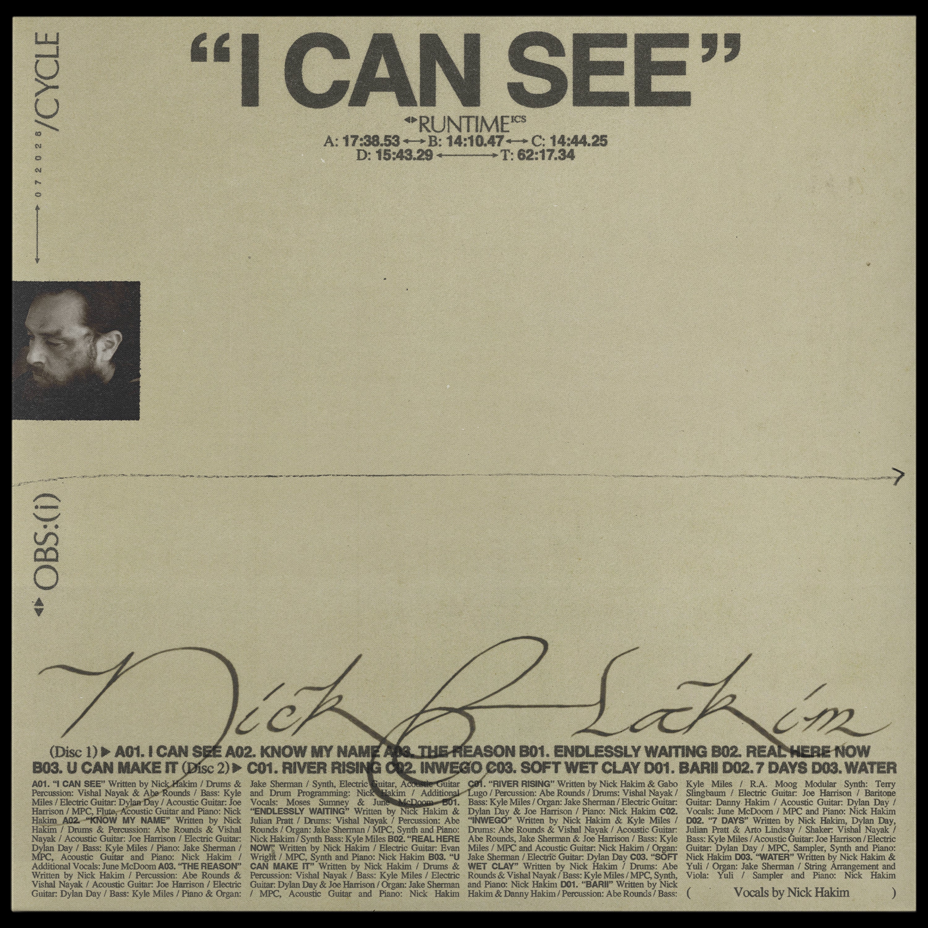 I Can See - 12" 2LP