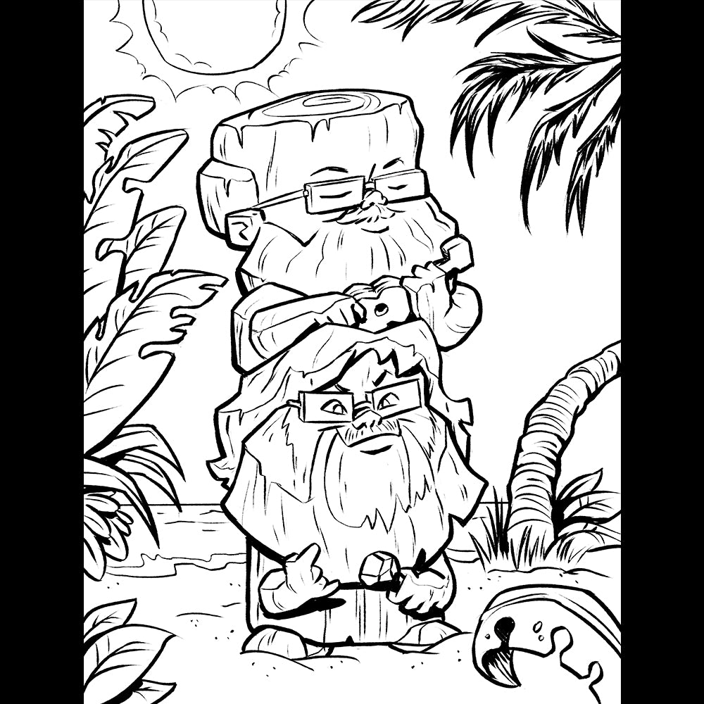 Tenacious D: The Official Coloring Book