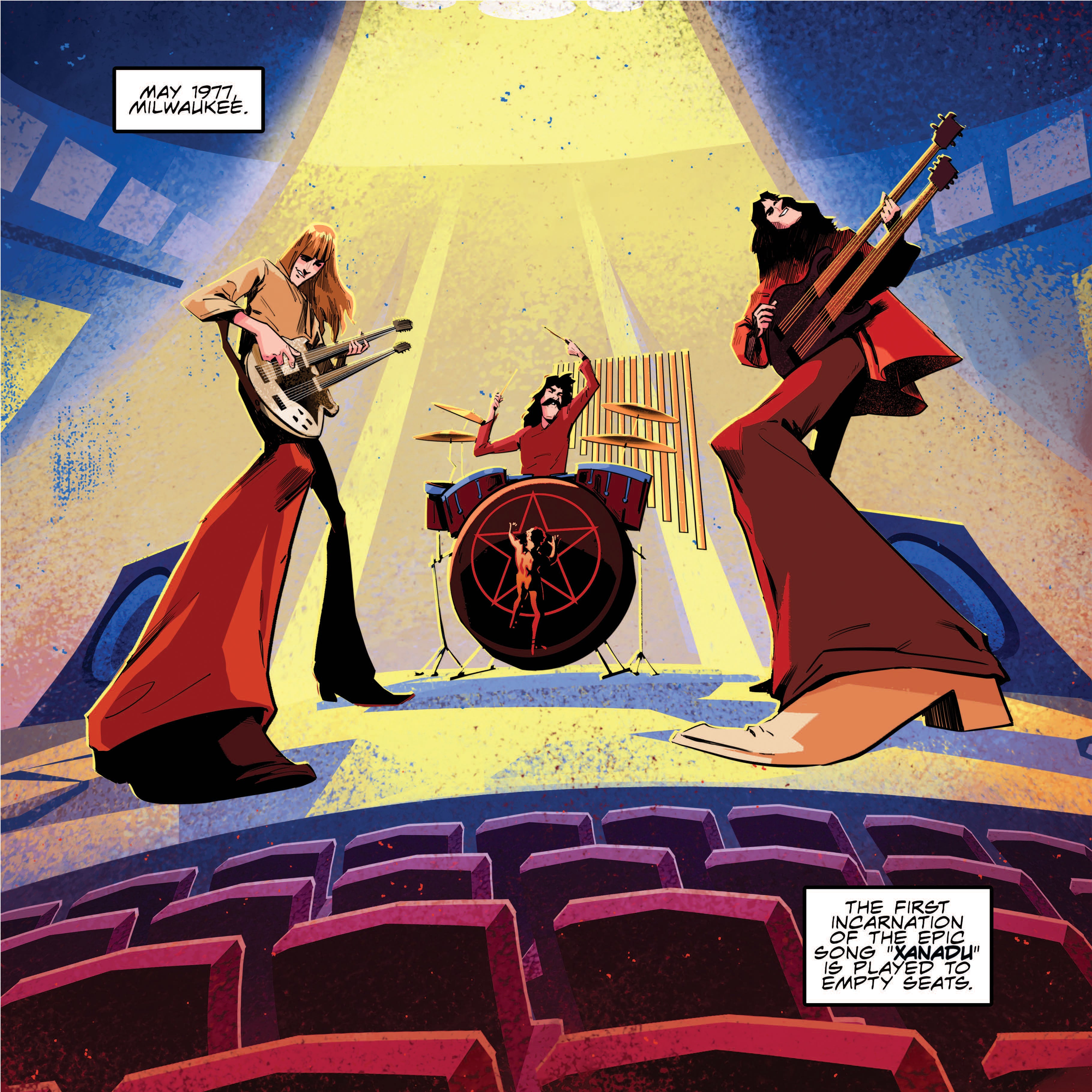 Rush: The Making of A Farewell to Kings: The Graphic Novel (Hard Cover)