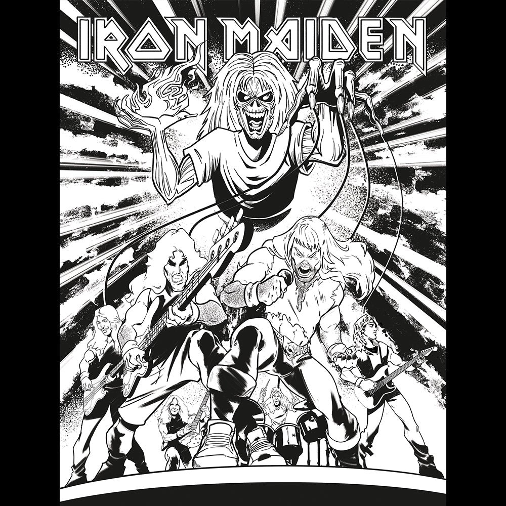 Iron Maiden: The Official Coloring Book