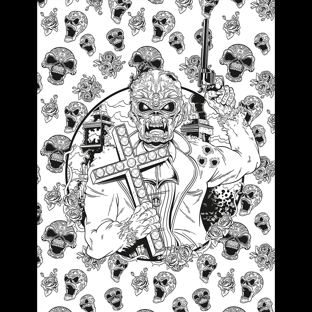 Iron Maiden: The Official Coloring Book