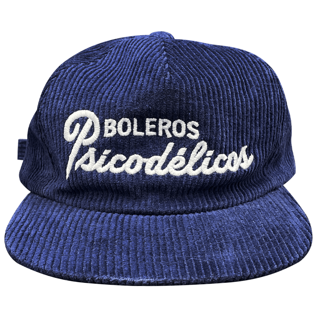 Boleros Psicodélicos Navy Corduroy Hat