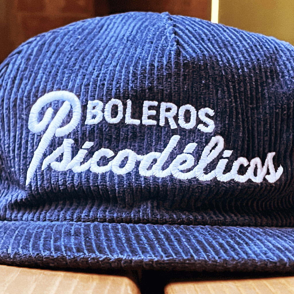 Boleros Psicodélicos Navy Corduroy Hat
