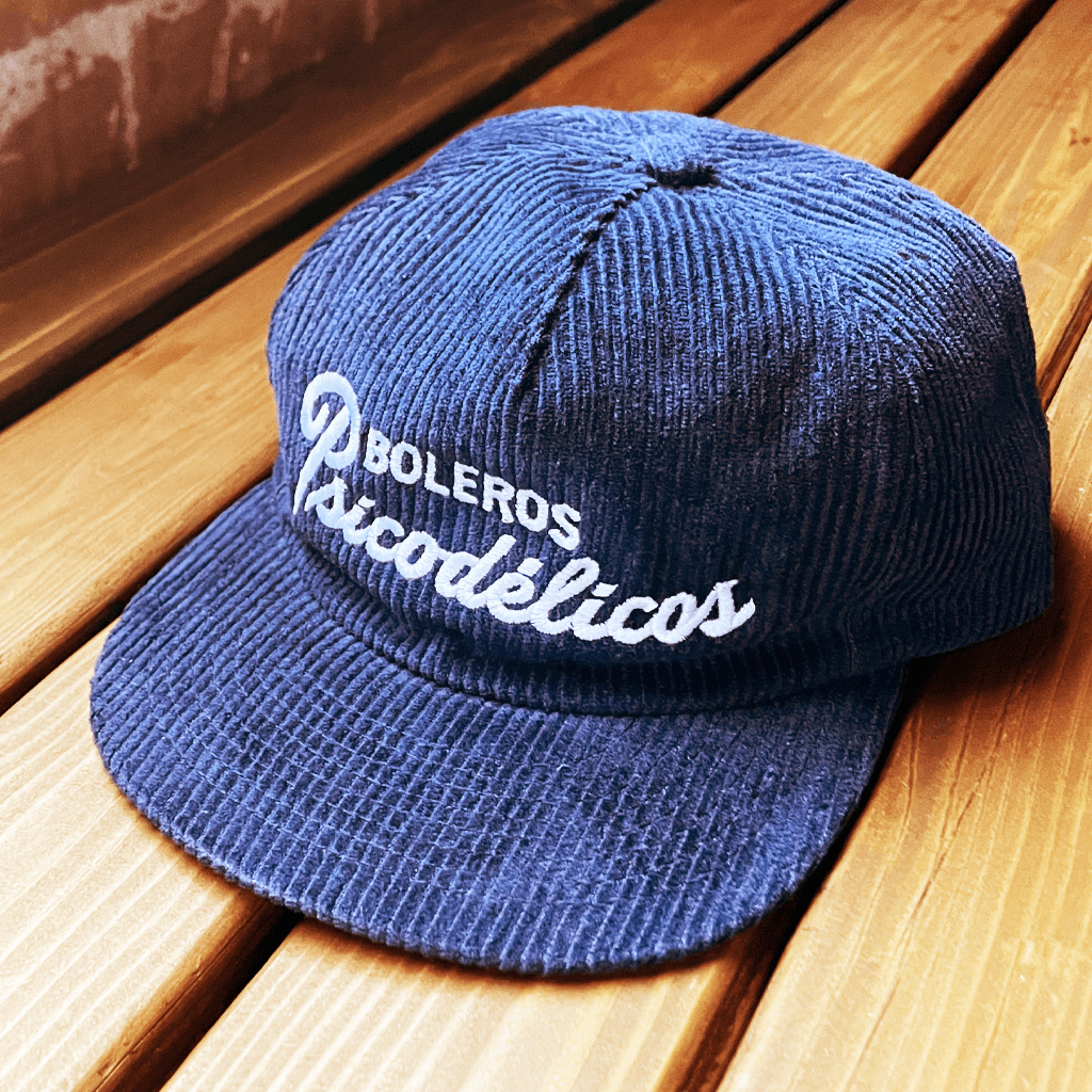 Boleros Psicodélicos Navy Corduroy Hat