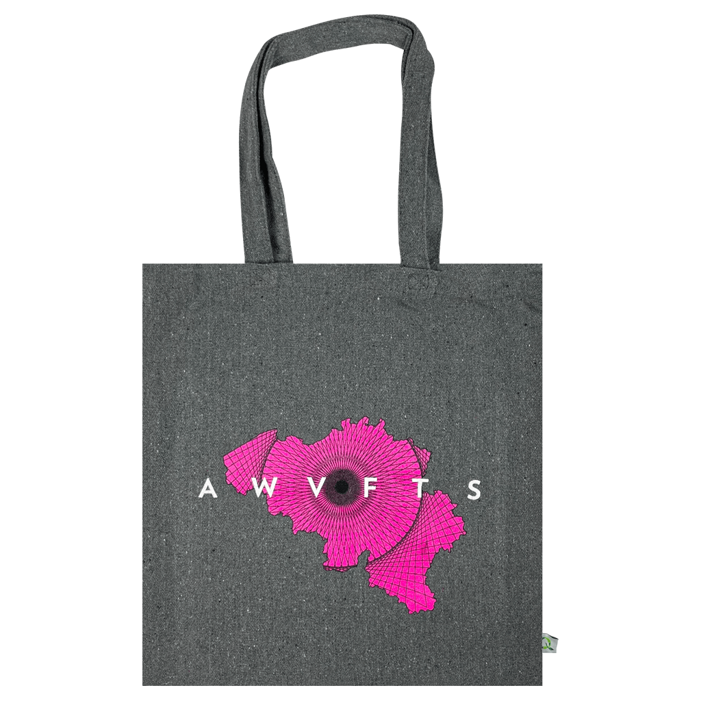 AWVFTS "This Is Belgium" Grey Tote Bag