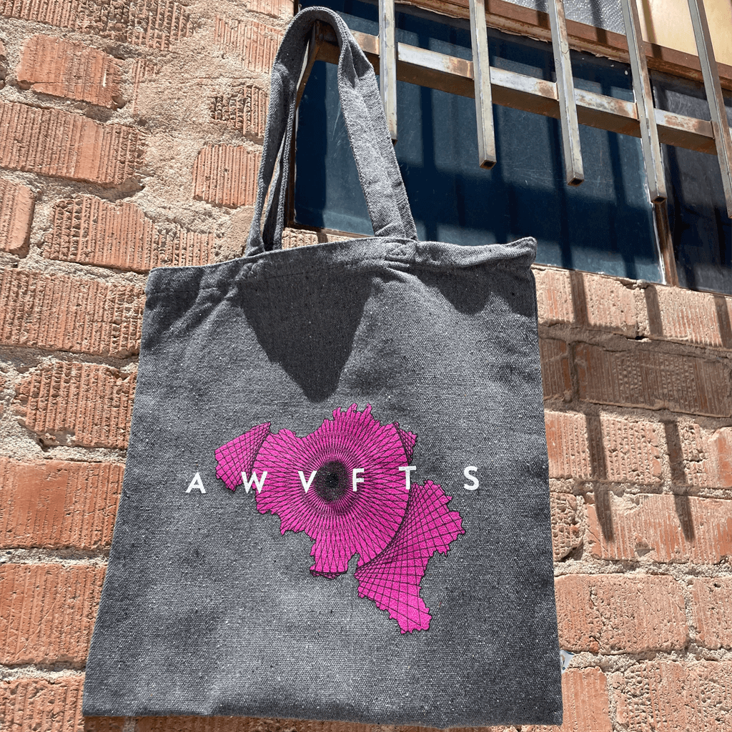 AWVFTS "This Is Belgium" Grey Tote Bag