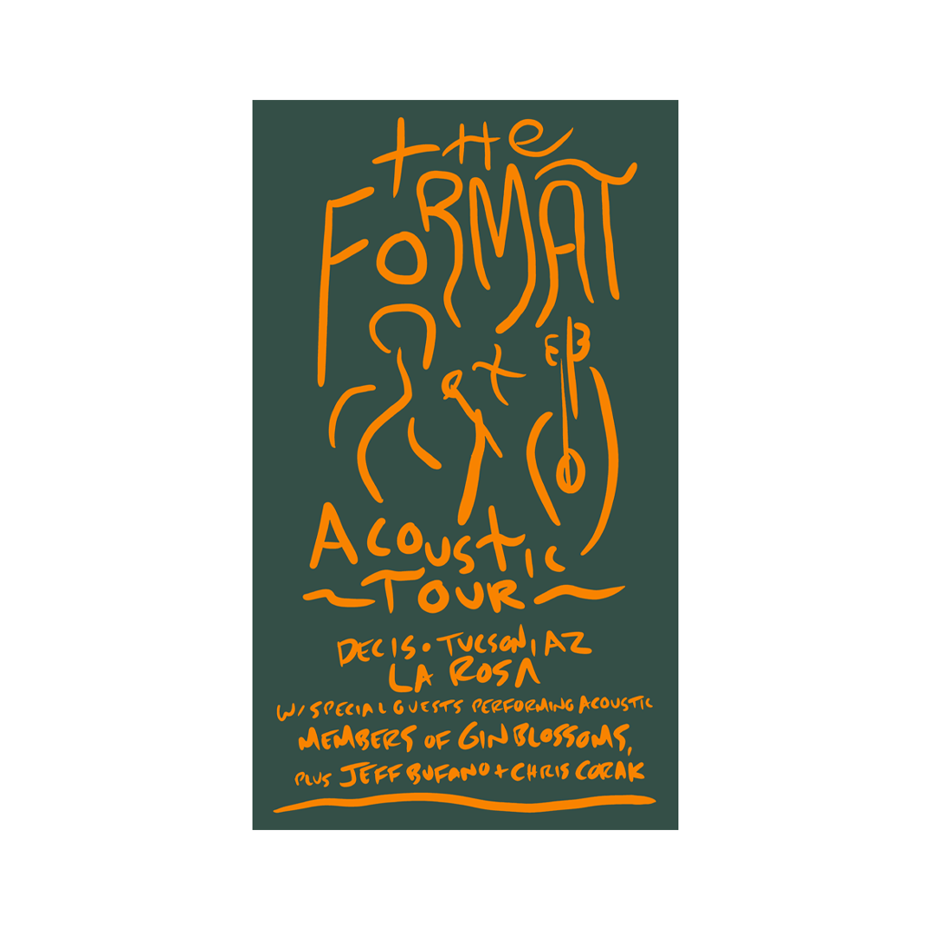 2025 Acoustic Tour Poster - Tucson, AZ