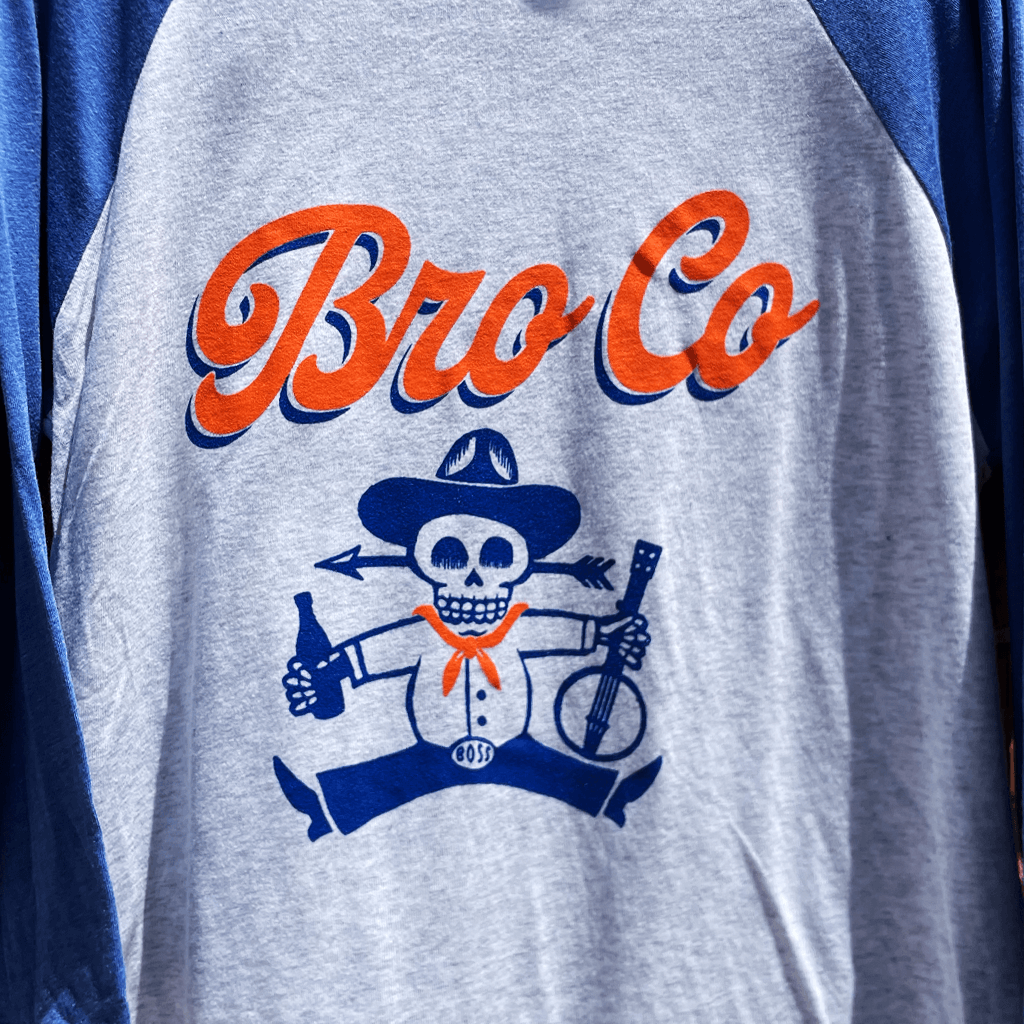 BroCo Skeleton Baseball T-Shirt