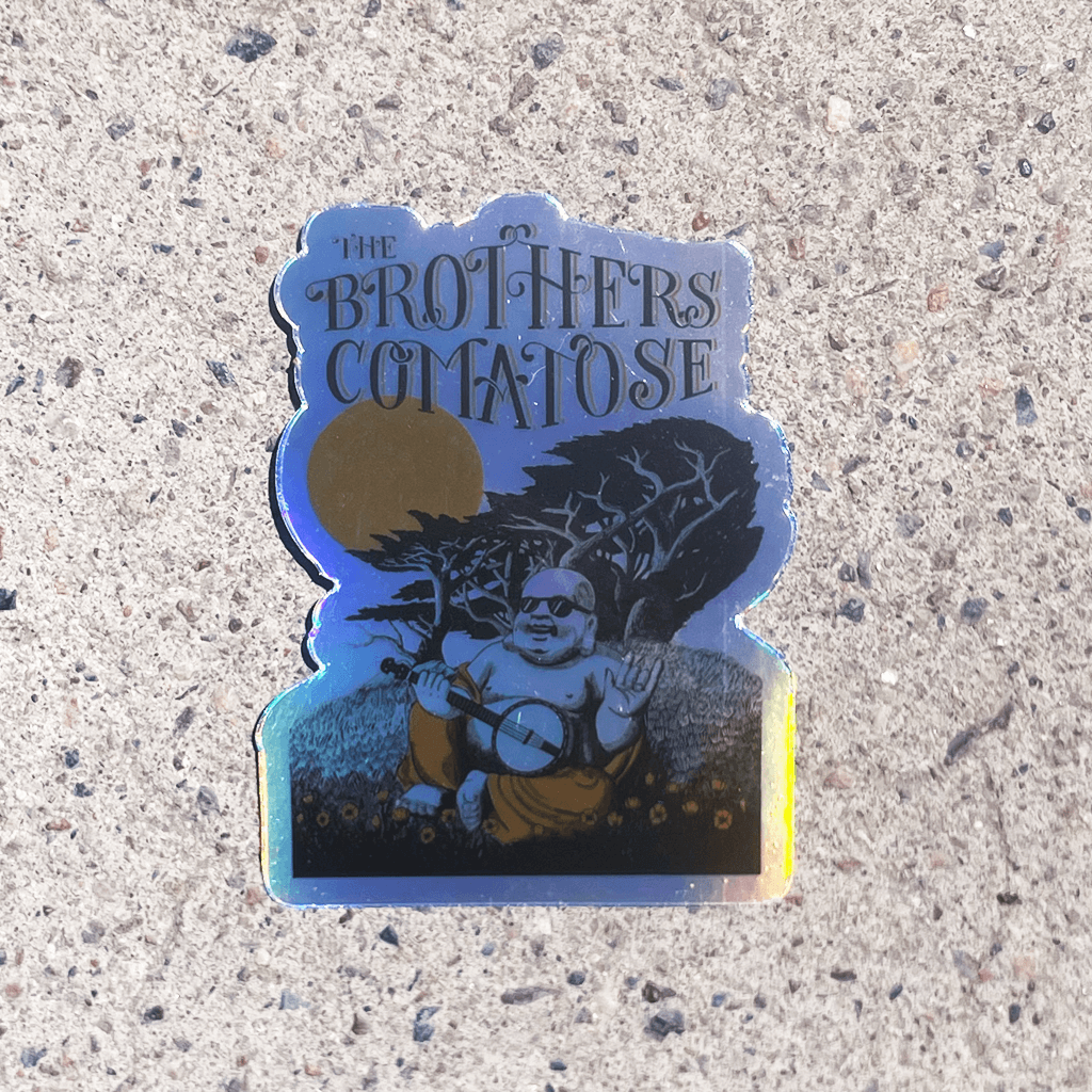 BroCo Buddah Holographic Sticker