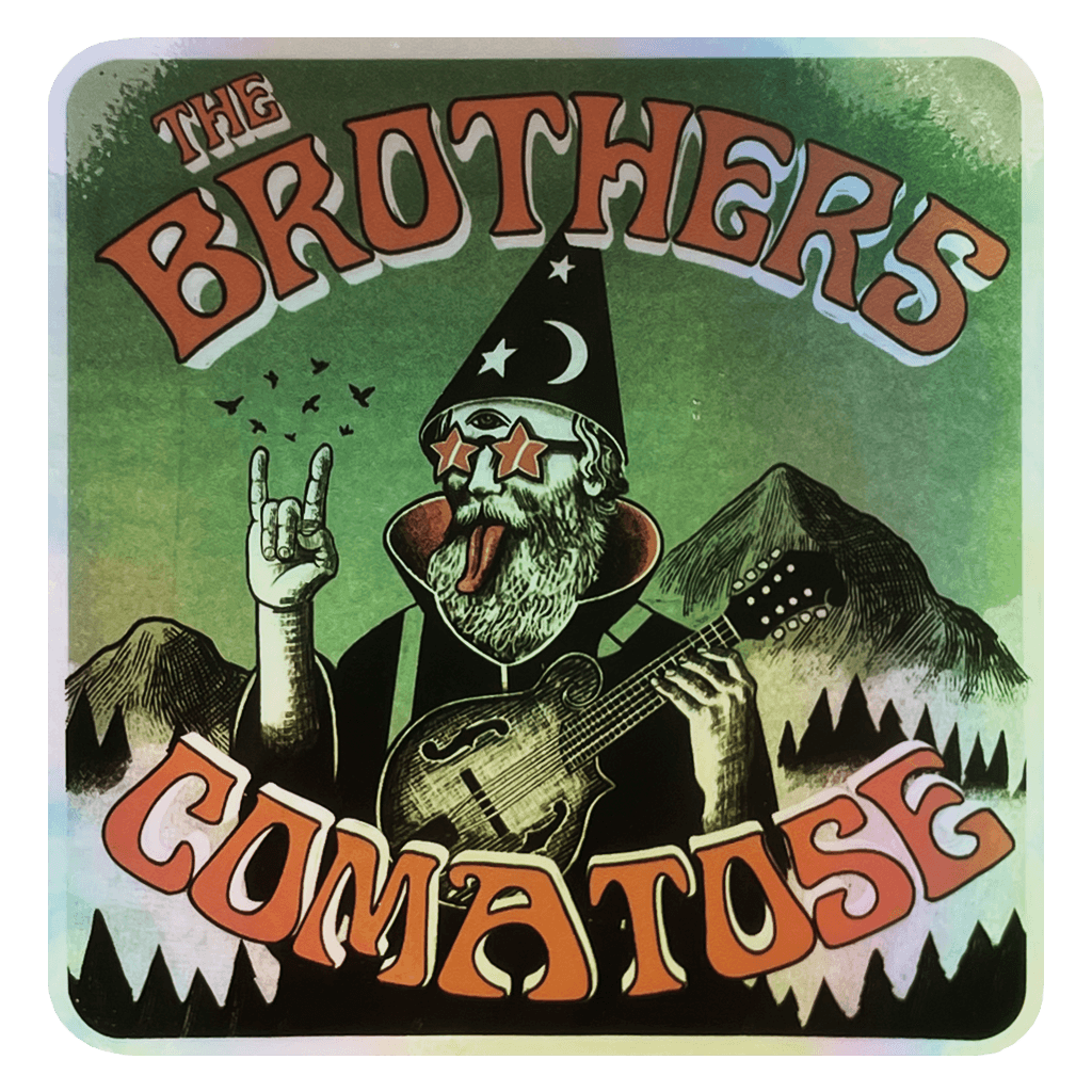 Wizard Holographic Sticker