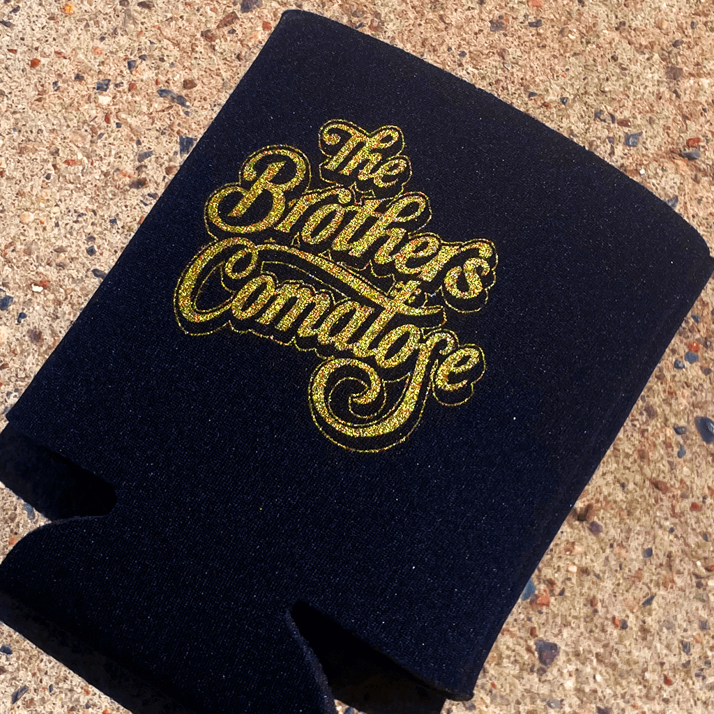 BroCo Black & Gold Koozie