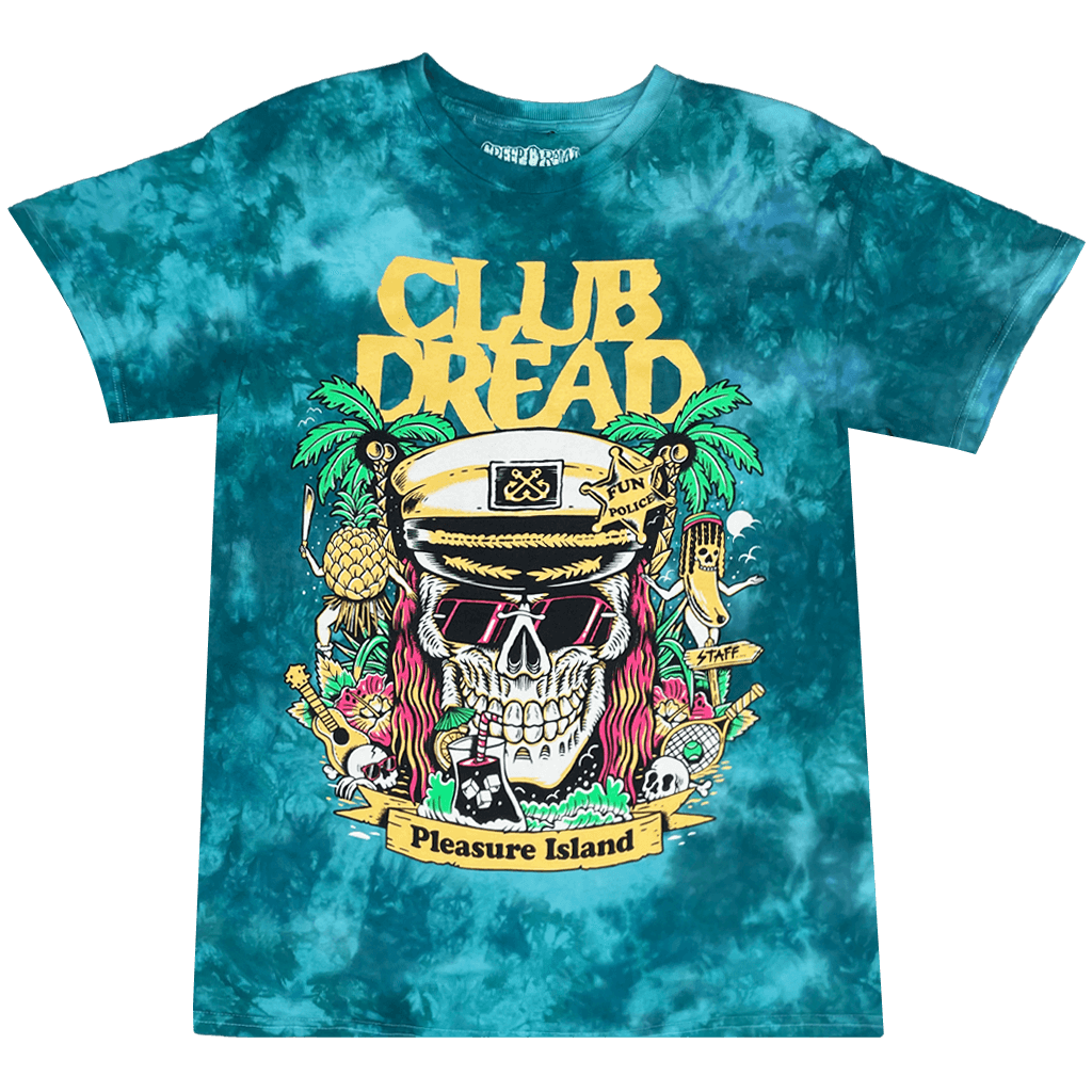 Creeporama Club Dread Fun Police Tie-Dye T-Shirt