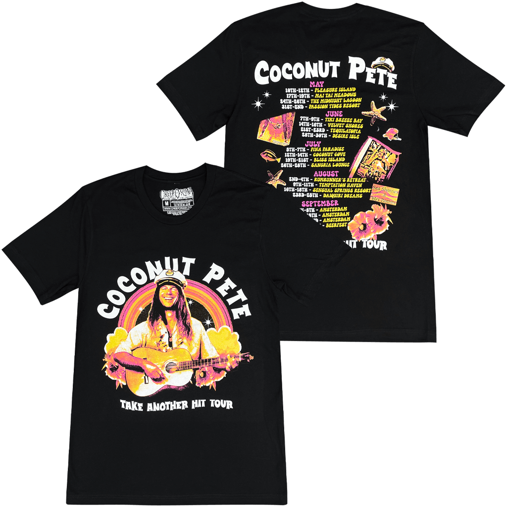 Coconut Pete Take Another Hit Tour T-Shirt
