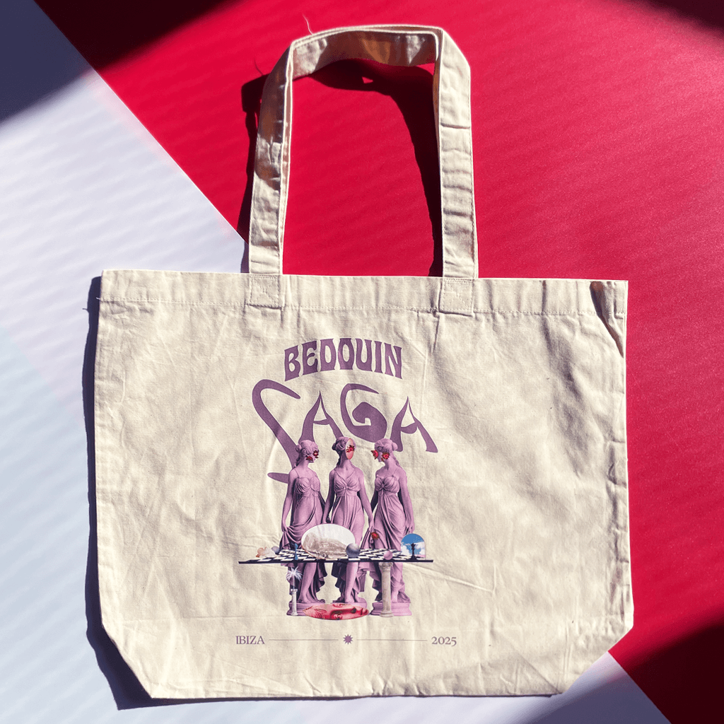 SAGA Ibiza 2025 Tote Bag (Purple)