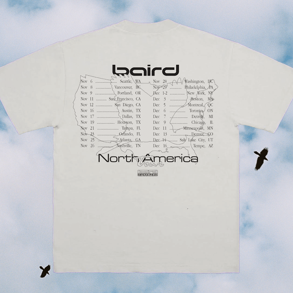 Baird North America Tour T-shirt