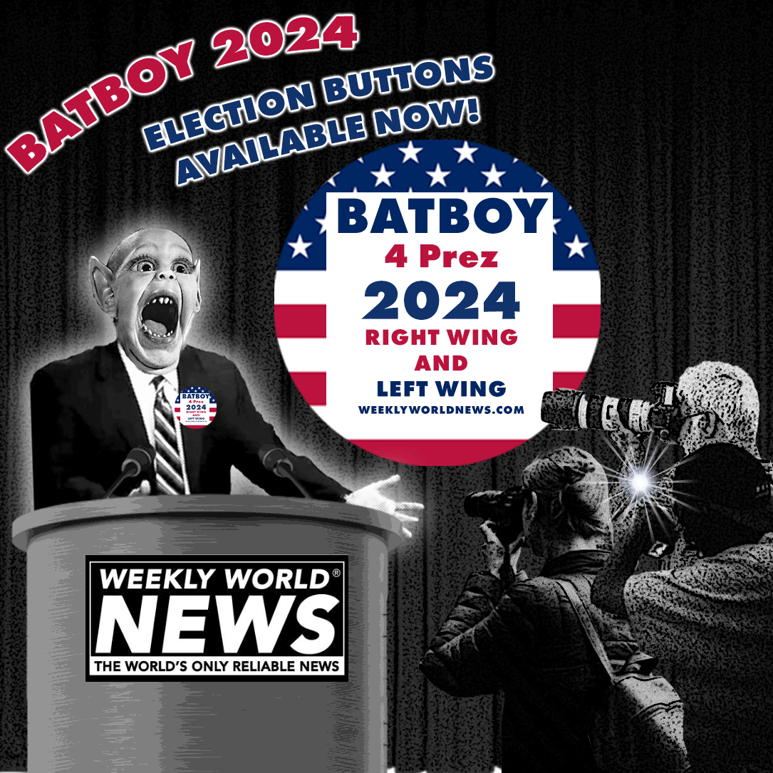 Bat Boy 4 Prez 2024 Button