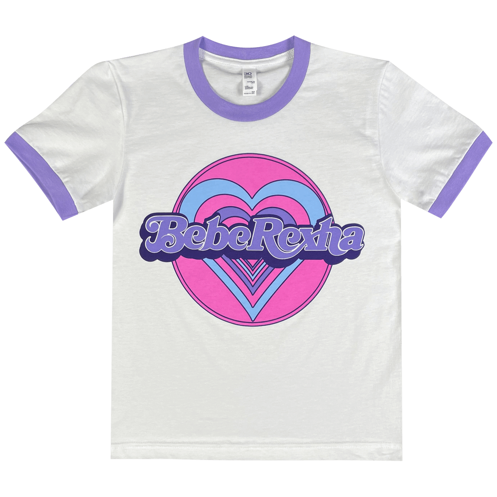 Heart Custom Ringer Baby Tee