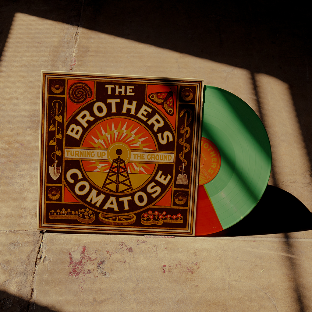 Turning Up The Ground - 12" Red & Green Split Vinyl