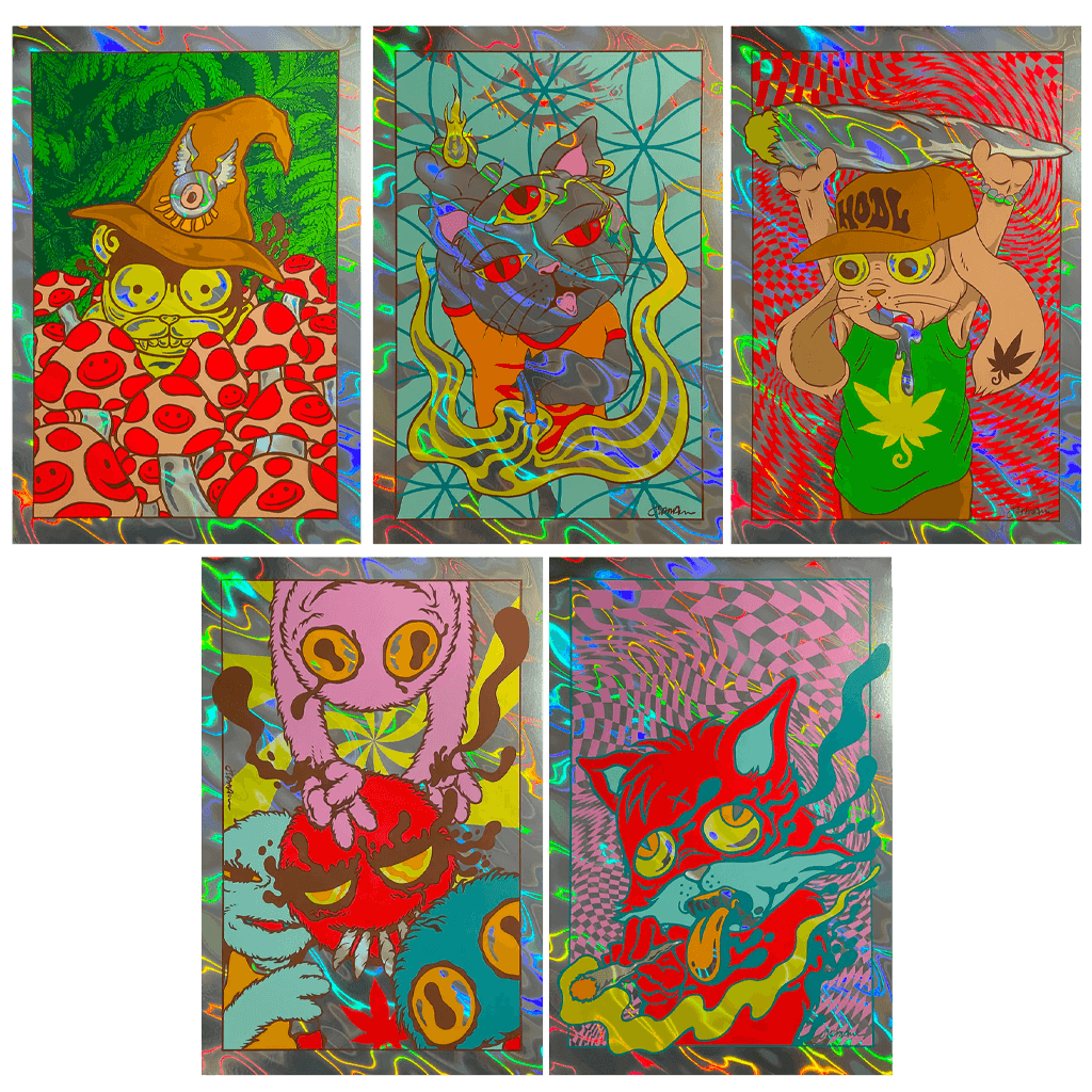 Jermaine Rogers - Lava Foil Poster