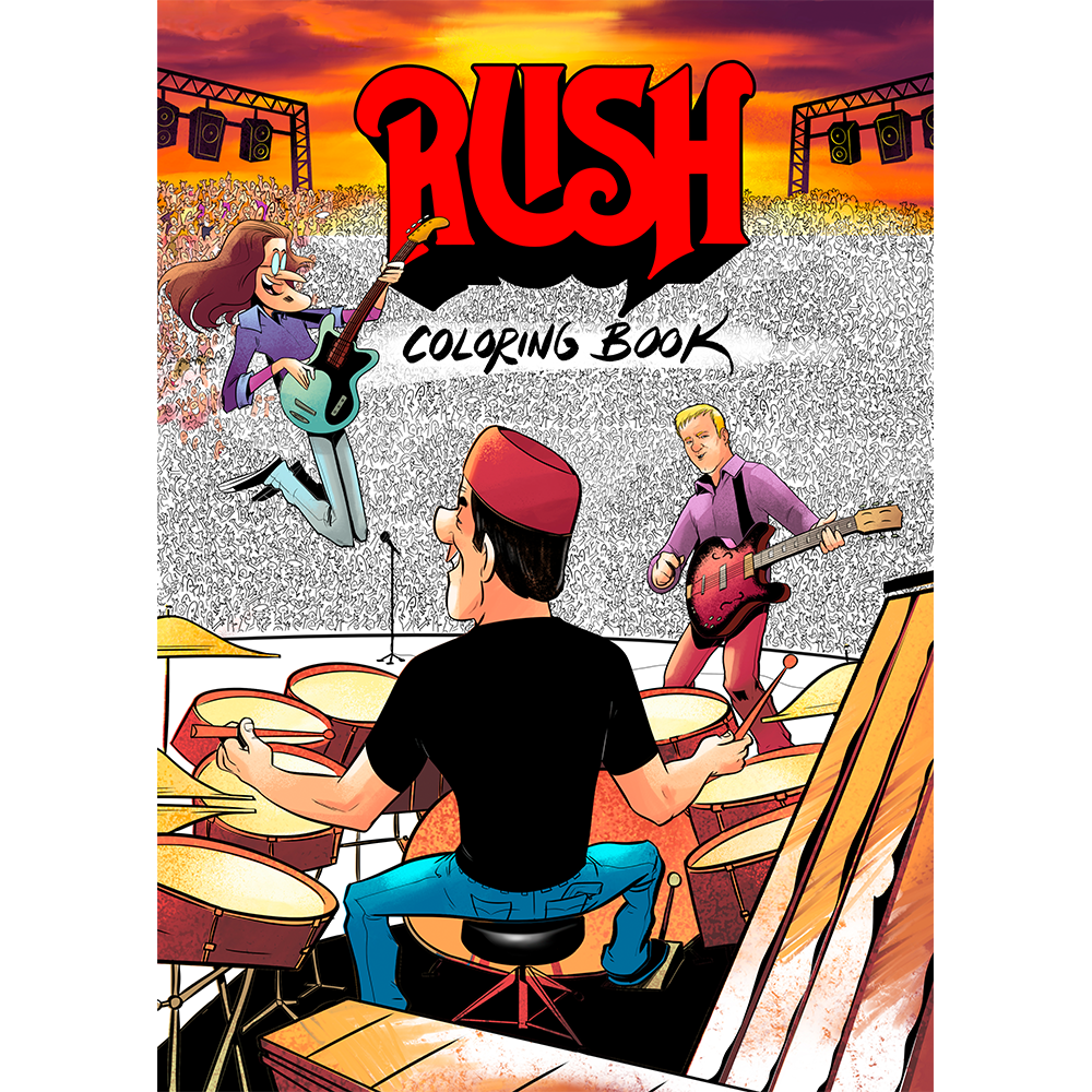 Rush Coloring Book