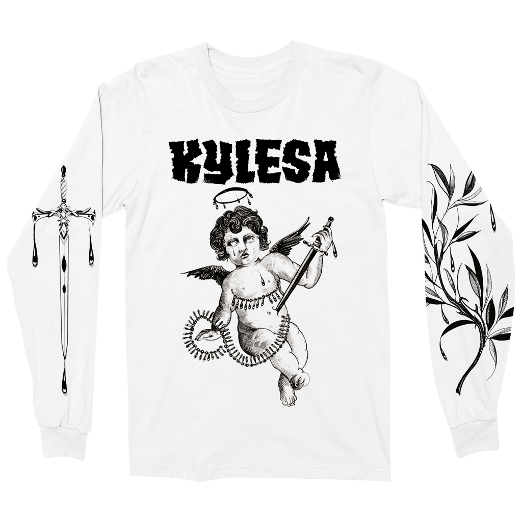 トップス L SAPEur SAKURA HEAD LONG SLEEVE TEE mens-long-sleeve-shirt-navy-