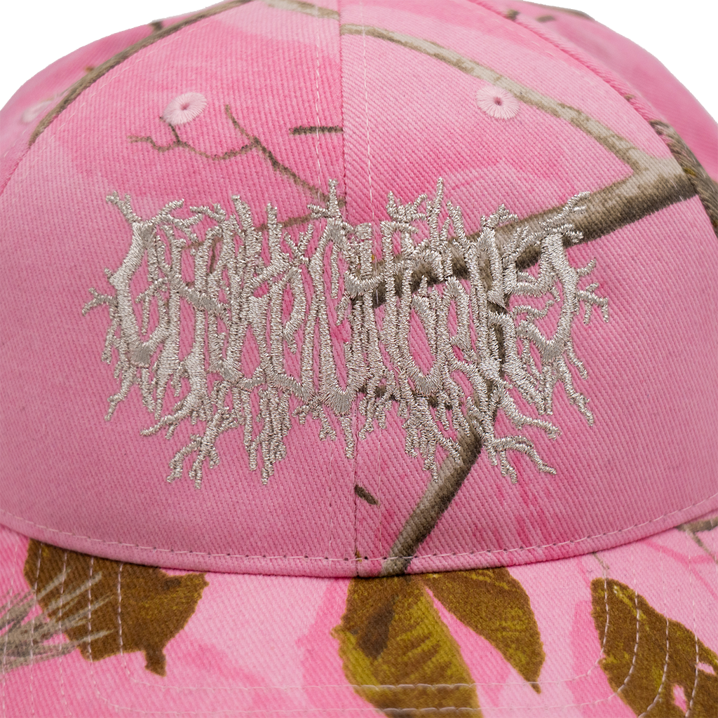 Metal Logo Pink Camo Hat