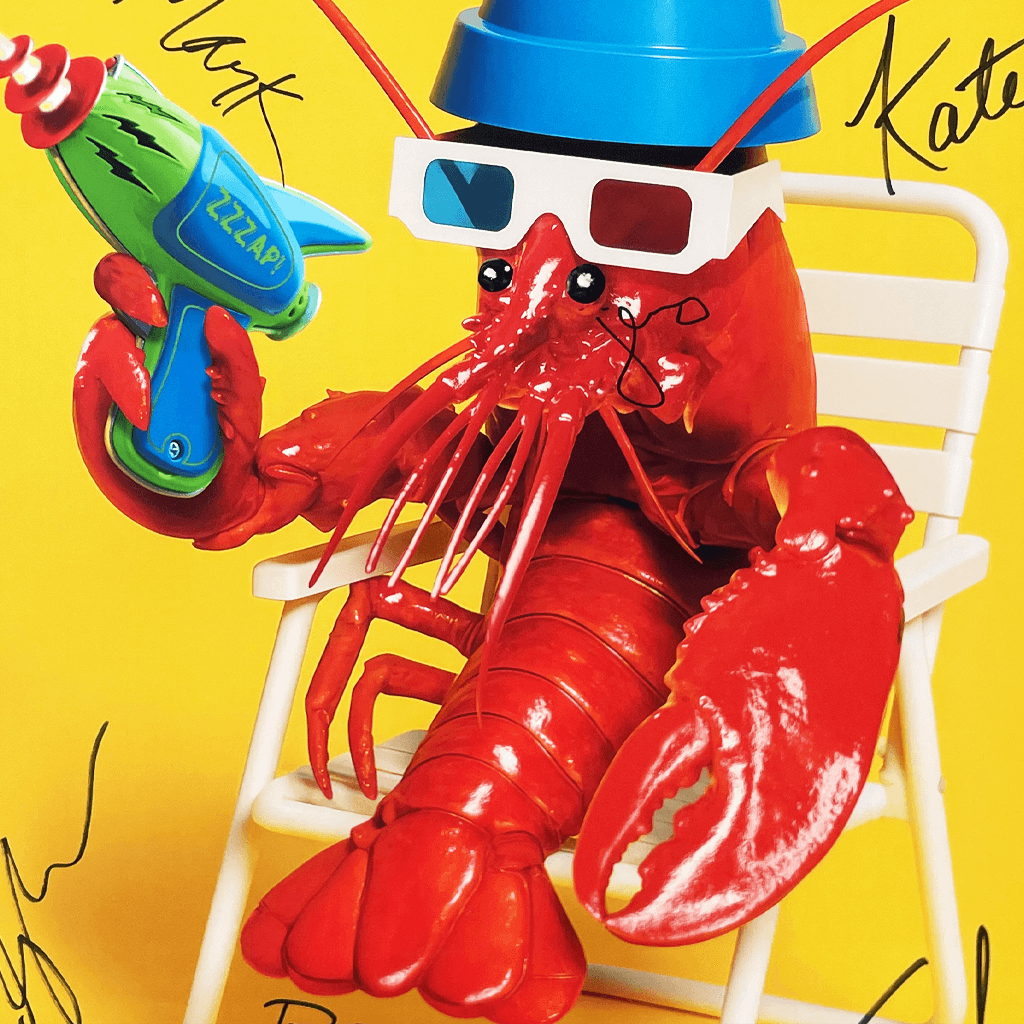 Lobster Signed Poster