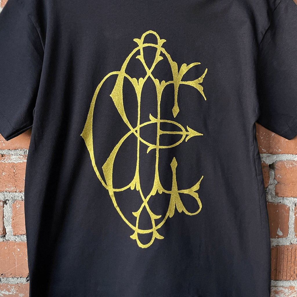 Monogram Black T-Shirt