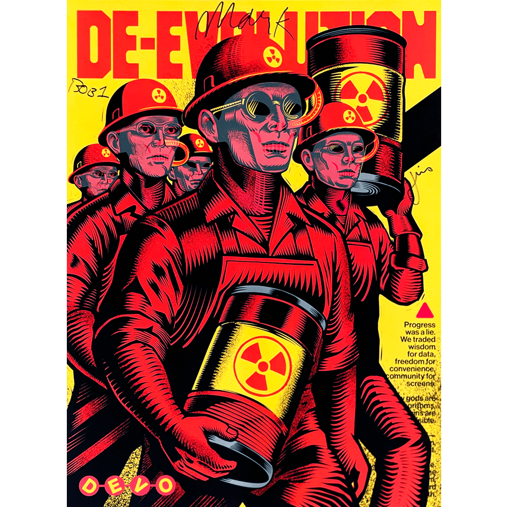 It Takes A Worried Man Signed Poster