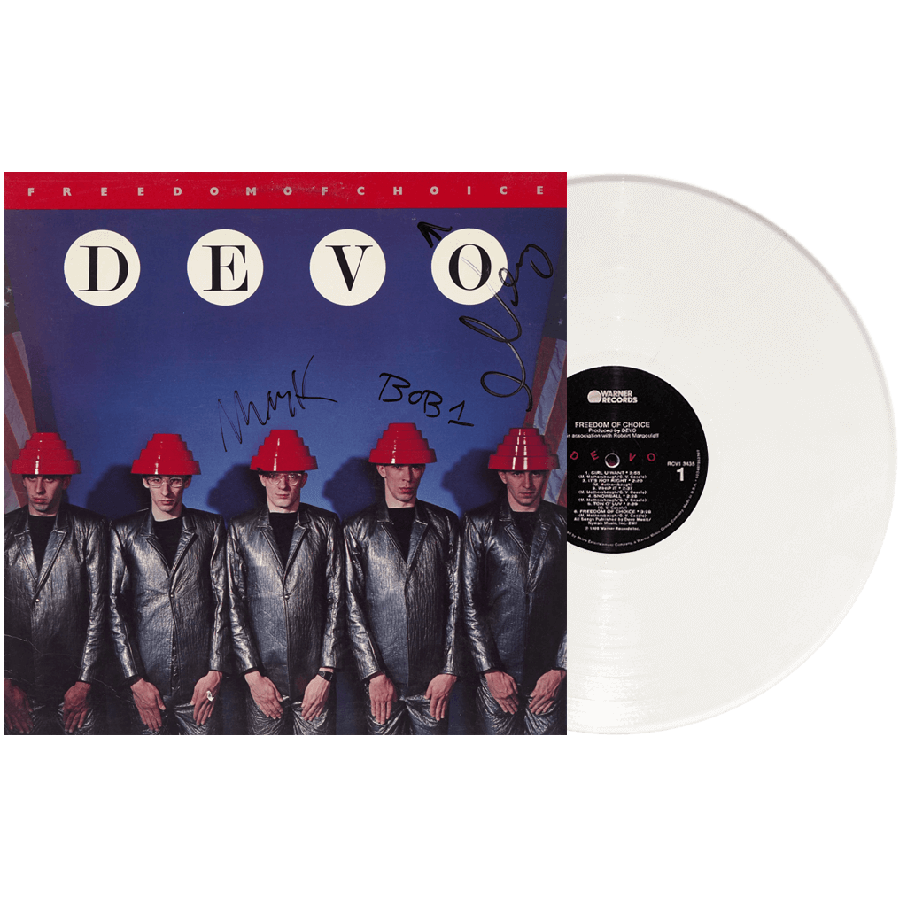 Freedom Of Choice - Signed 12" White Vinyl