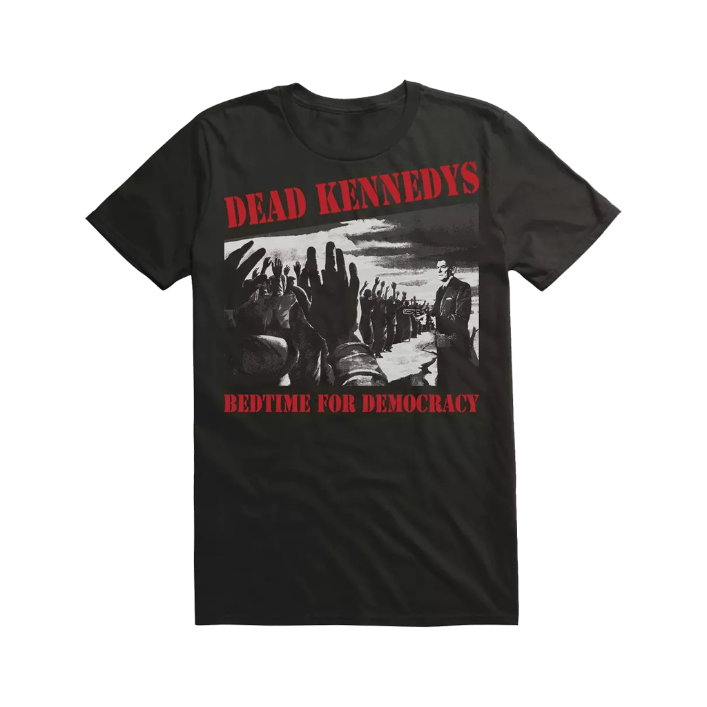 Bedtime For Democracy Black T-Shirt