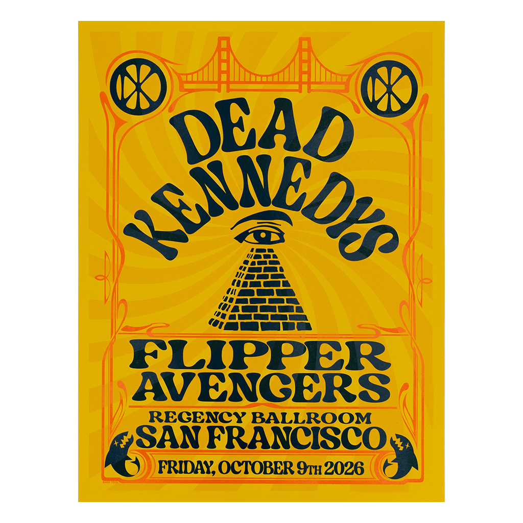 Dead Kennedys and Flipper San Francisco Regency Ballroom 2026 Poster