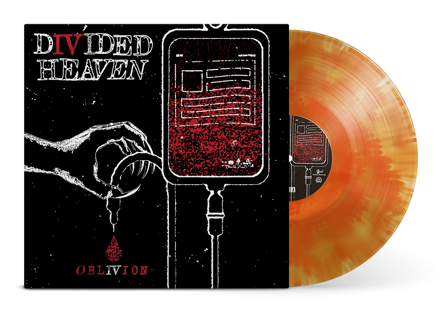 Divided Heaven – Oblivion – Orange Crush Vinyl LP