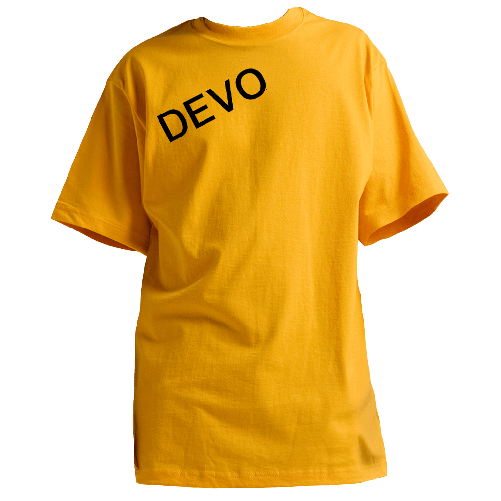 Devo Yellow T-Shirt + Onesie Set