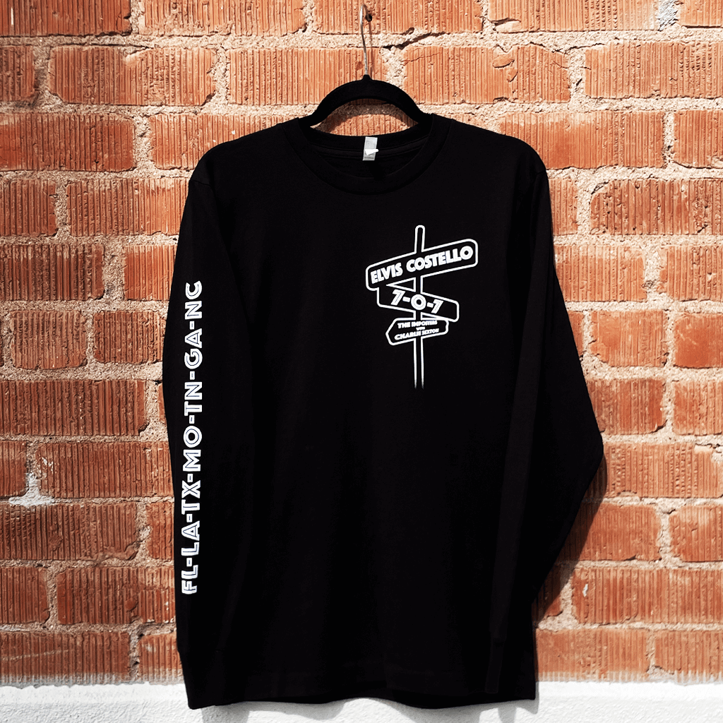 707 Crossroads Black Long Sleeve T-Shirt