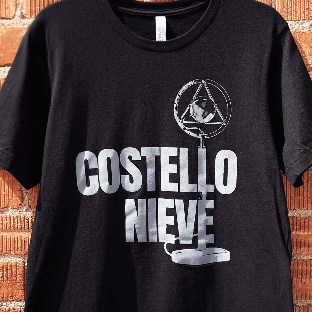 Gray Microphone T-Shirt