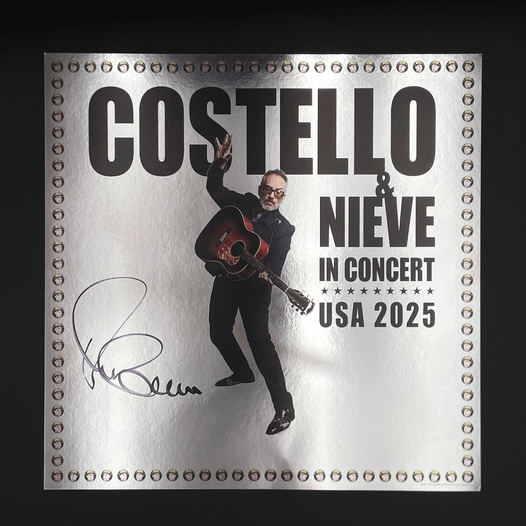 Signed EC & Nieve Tour Poster