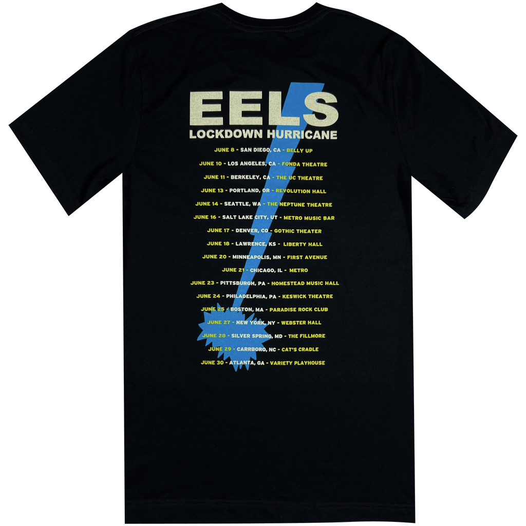 Lockdown Hurricane Tour Black T-Shirt