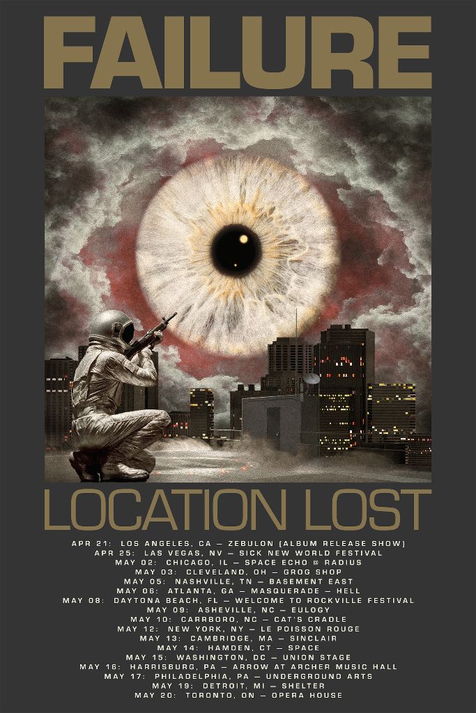 Spring 2026 Location Lost Tour Screen Printed Poster