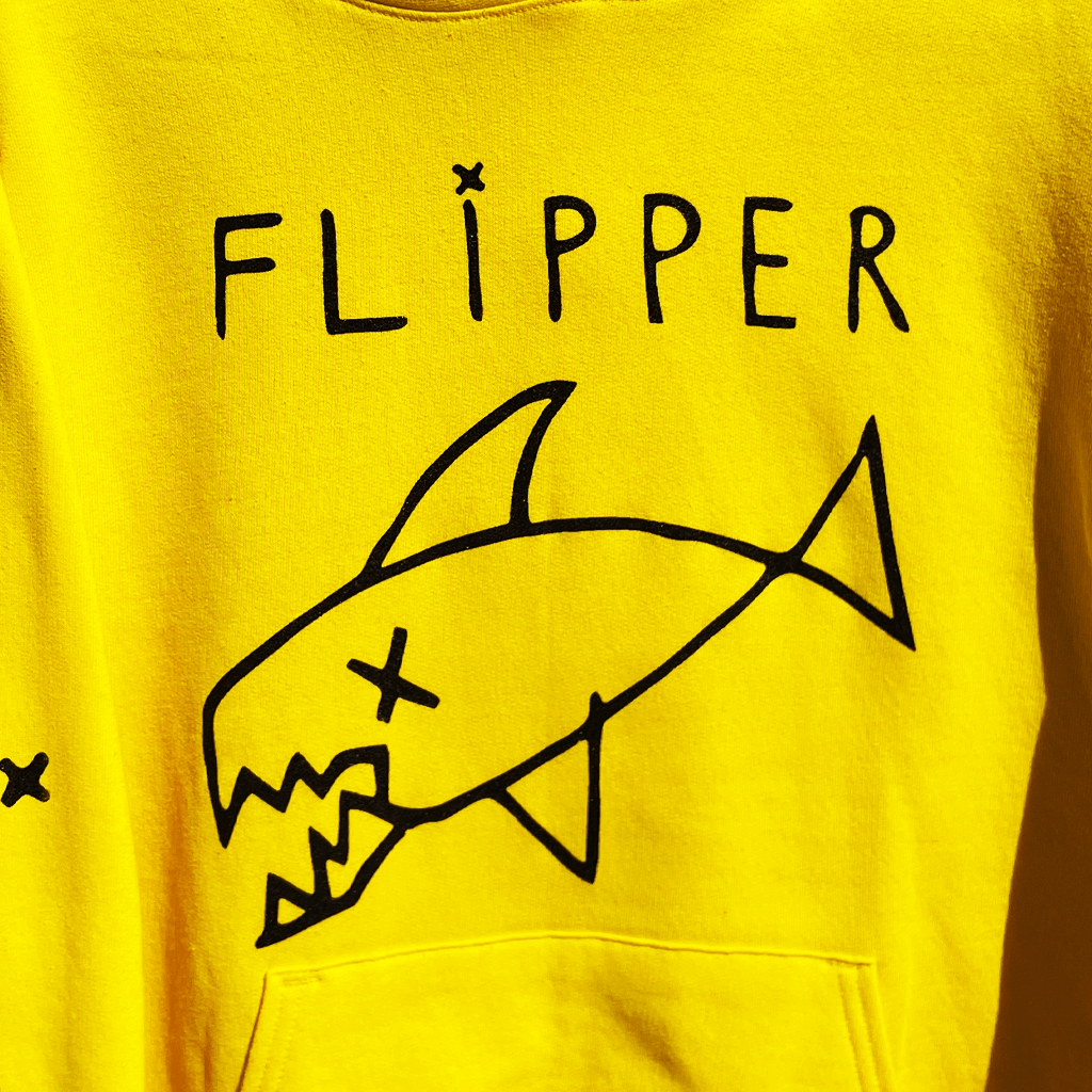 Flipper Long Fish Yellow Hoodie