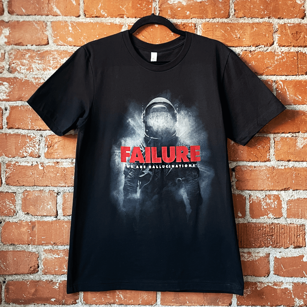 We Are Hallucinations Black T-Shirt