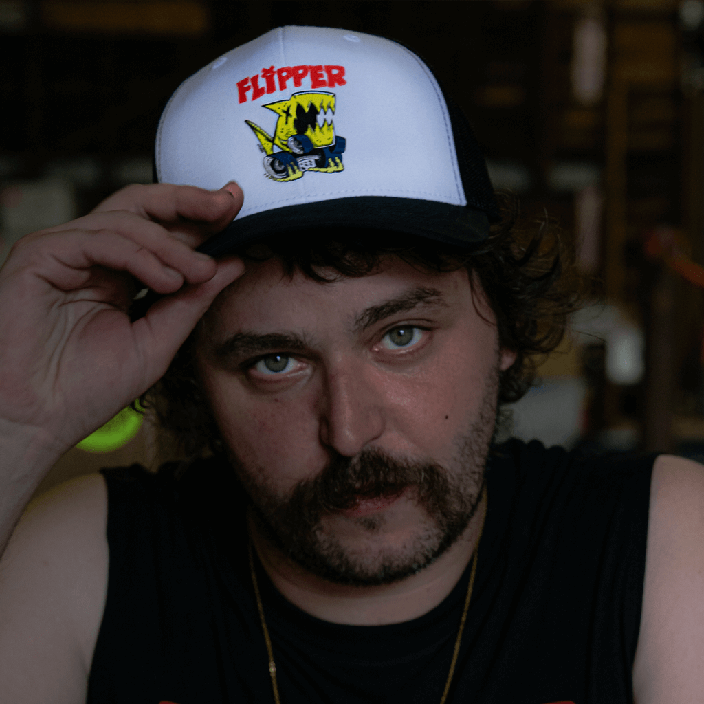 Flipper Monster Truck Trucker Cap