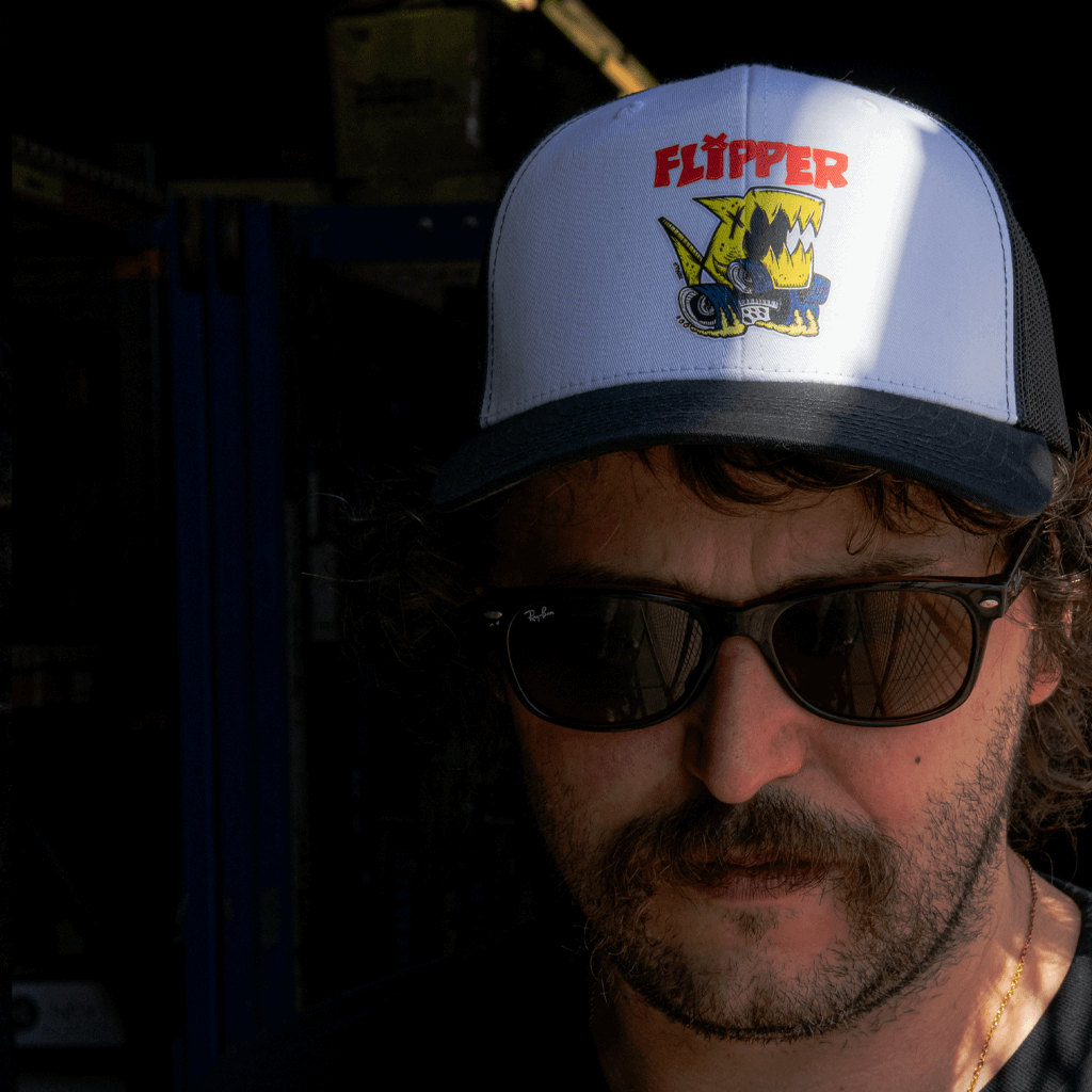 Flipper Monster Truck Trucker Cap