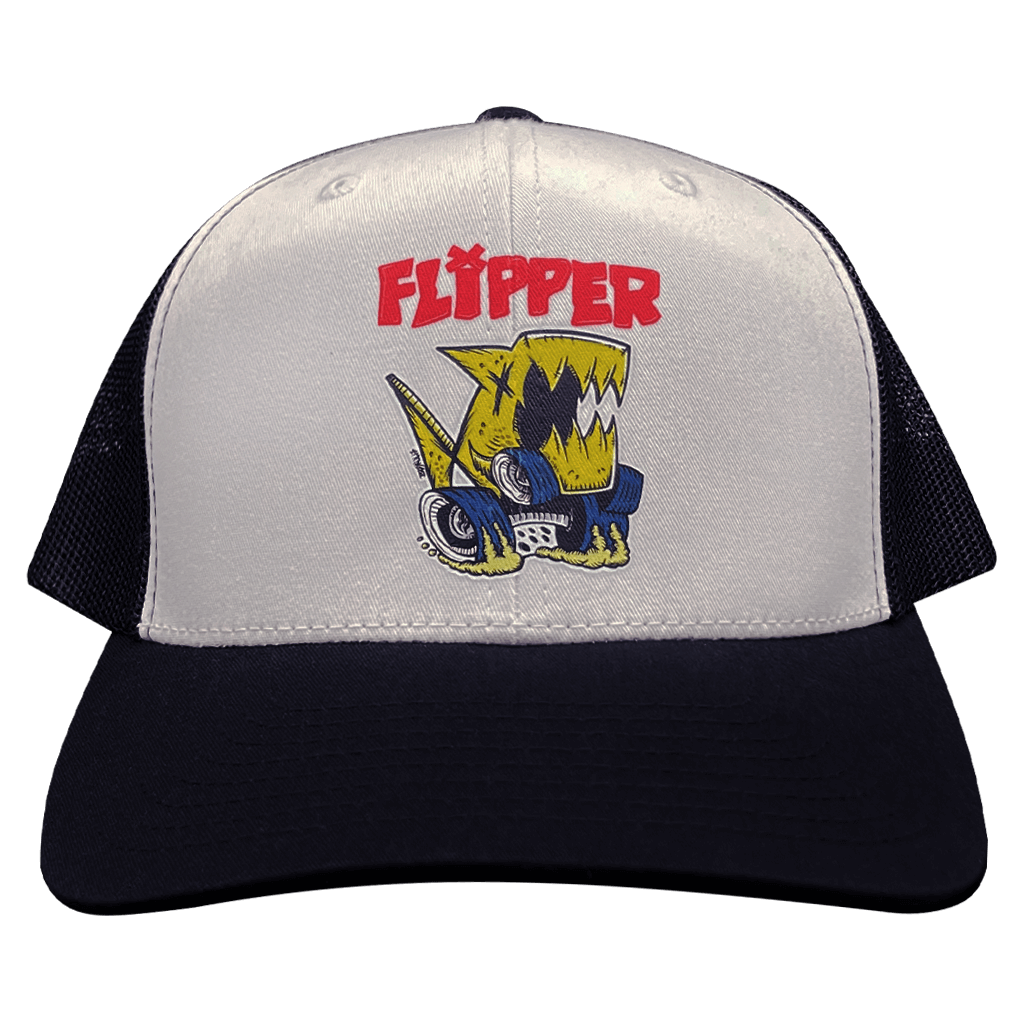 Flipper Monster Truck Trucker Cap