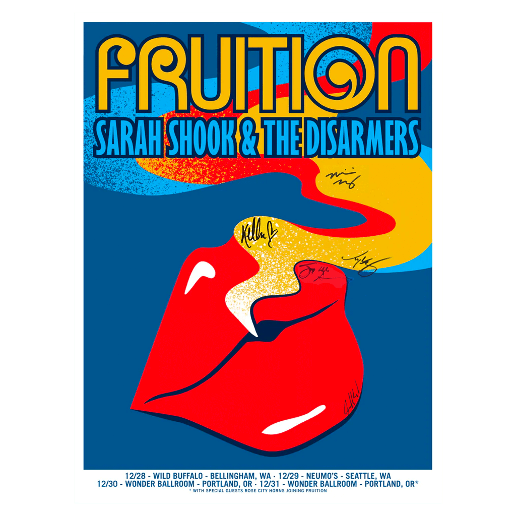 Signed 2023 New Year Show Poster